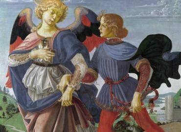 Painting by Andrea del Verrocchio (with some help from a young Leonardo da Vinci)